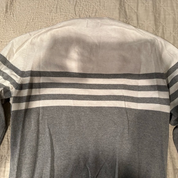 George- Size- Medium (38-40) striped two-tone men’s sweater! New! Never worn - Picture 10 of 10